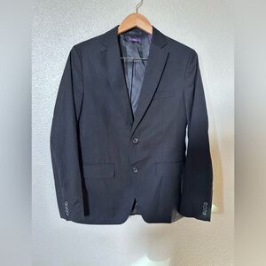 American Rag Mens Black Slim Fit Blazer Size Small
